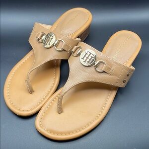 Tommy Hilfiger Tan Sandals for Women Size 9